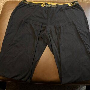 Ethika - Modal - Black Gold Lurex WOMENS LEGGINGS